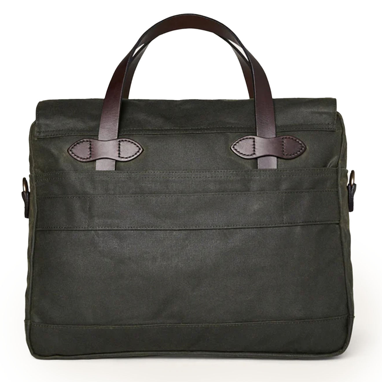 Filson 24-Hour Tin Cloth Briefcase Otter Green - The Sporting Lodge