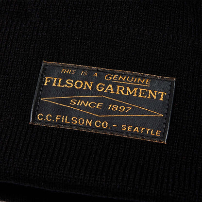 Filson Ballard Watch Cap Black