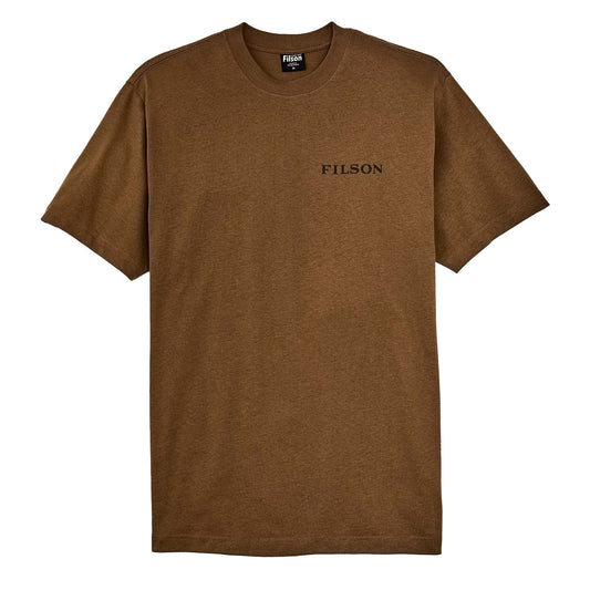 Filson Frontier Graphic T-Shirt Gold Ochre / Deer - The Sporting Lodge