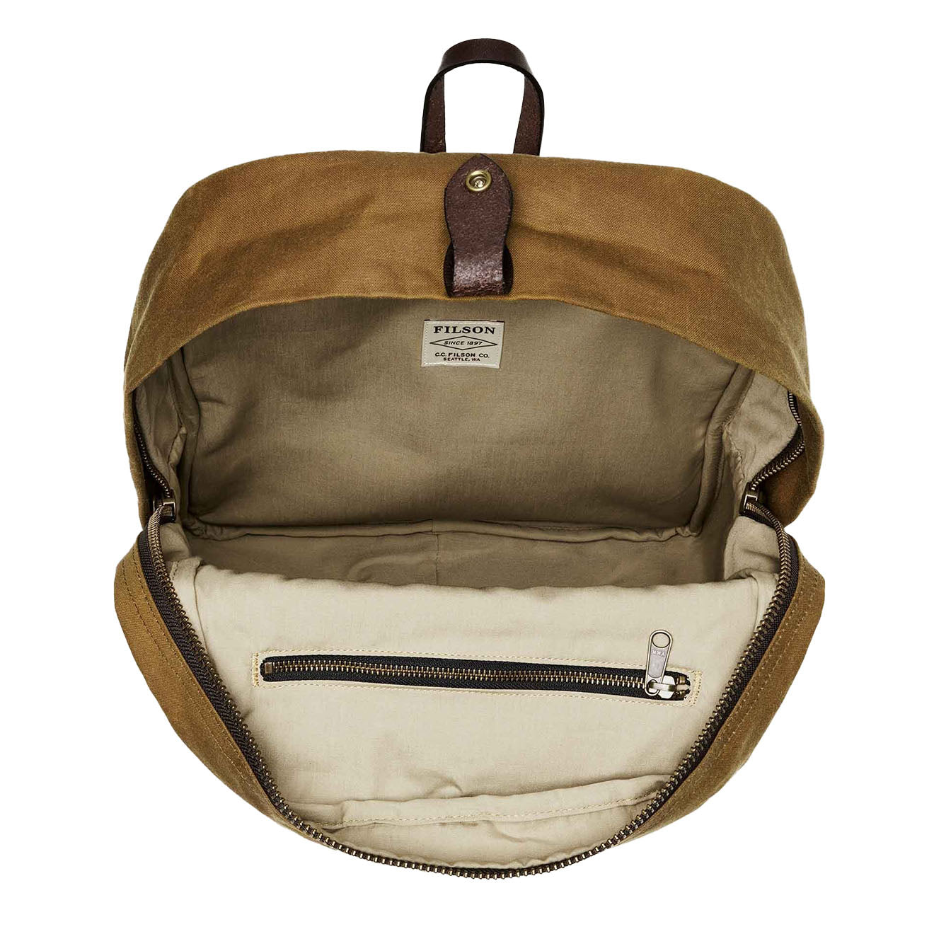 Filson Journeyman Backpack Tan The Sporting Lodge