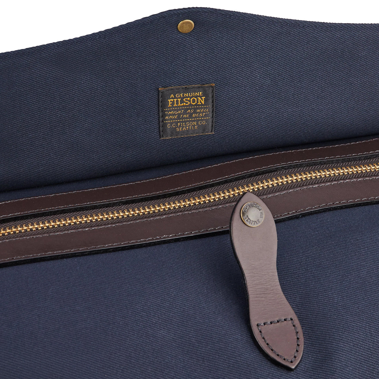 Filson Large Duffle Bag Navy - The Sporting Lodge