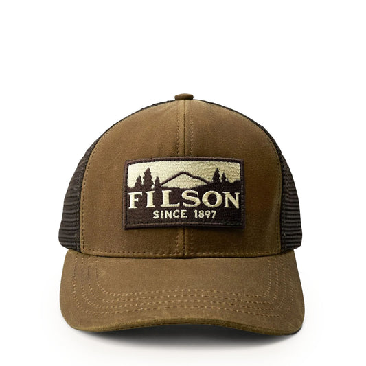 Filson Logger Mesh Cap Dark Tan - The Sporting Lodge