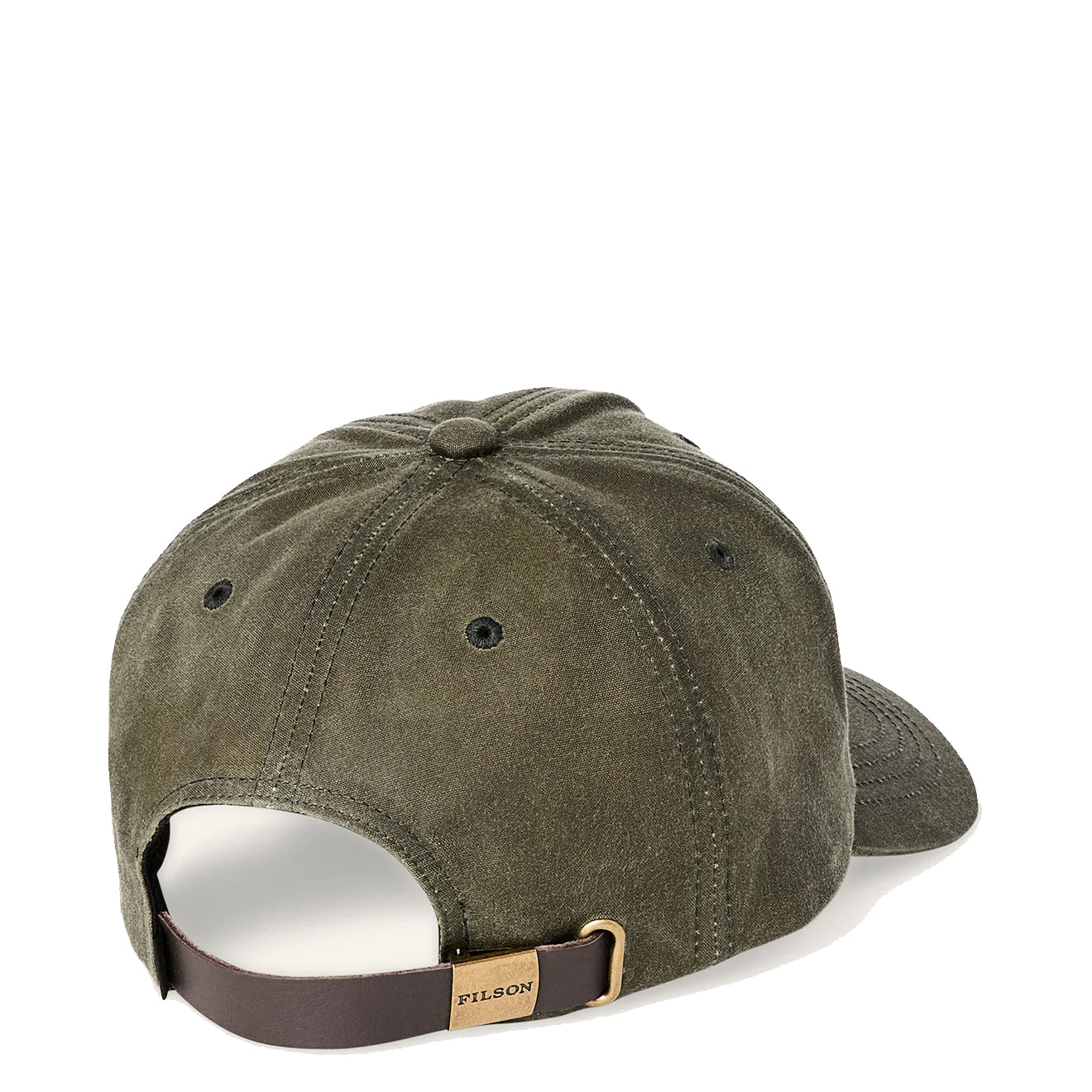 Filson Oil Tin Low Profile Cap Otter Green - The Sporting Lodge