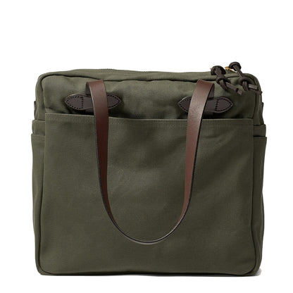 Filson Rugged Twill Tote Bag Otter Green - The Sporting Lodge