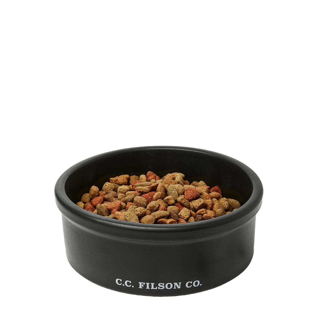 Filson Stoneware Dog Bowl Faded Black - The Sporting Lodge