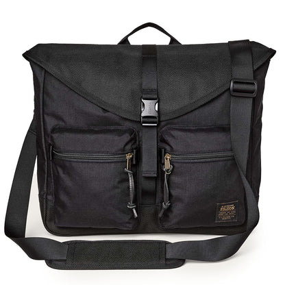 Filson Surveyor Messenger Bag Black - The Sporting Lodge