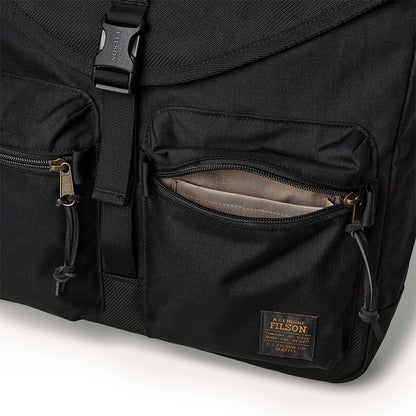 Filson Surveyor Messenger Bag Black - The Sporting Lodge