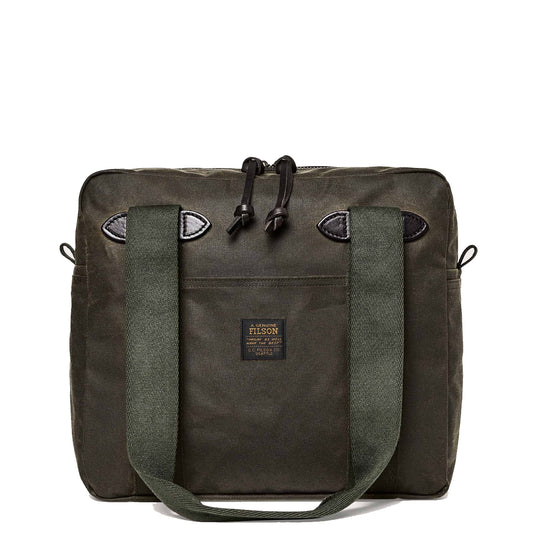 Filson Tin Cloth Tote Bag With Zipper - The Sporting Lodge