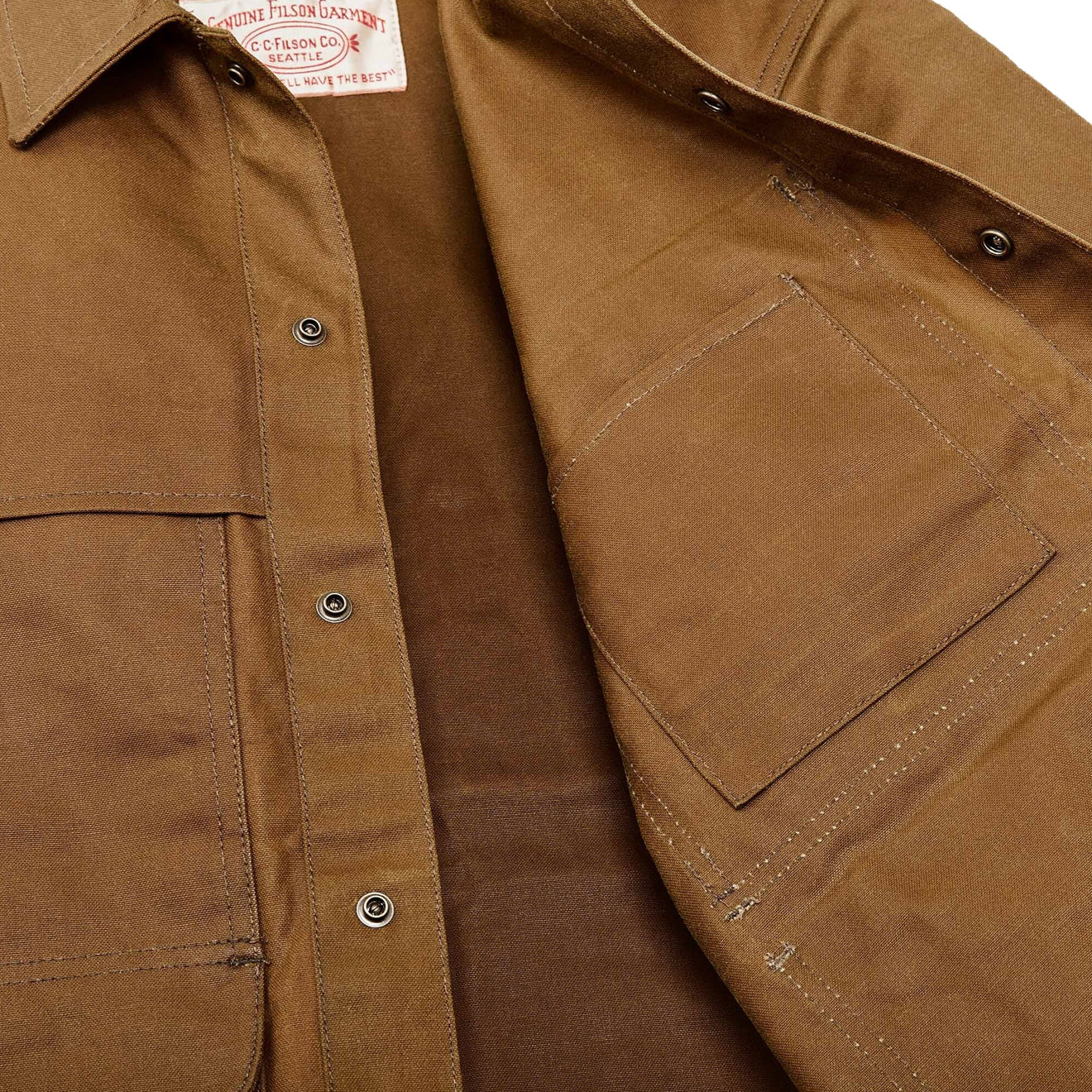 Filson Tin Cruiser Dark Tan