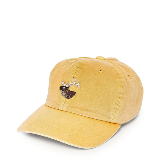 Filson Washed Low-Profile Logger Cap Lemon / Elk - The Sporting Lodge