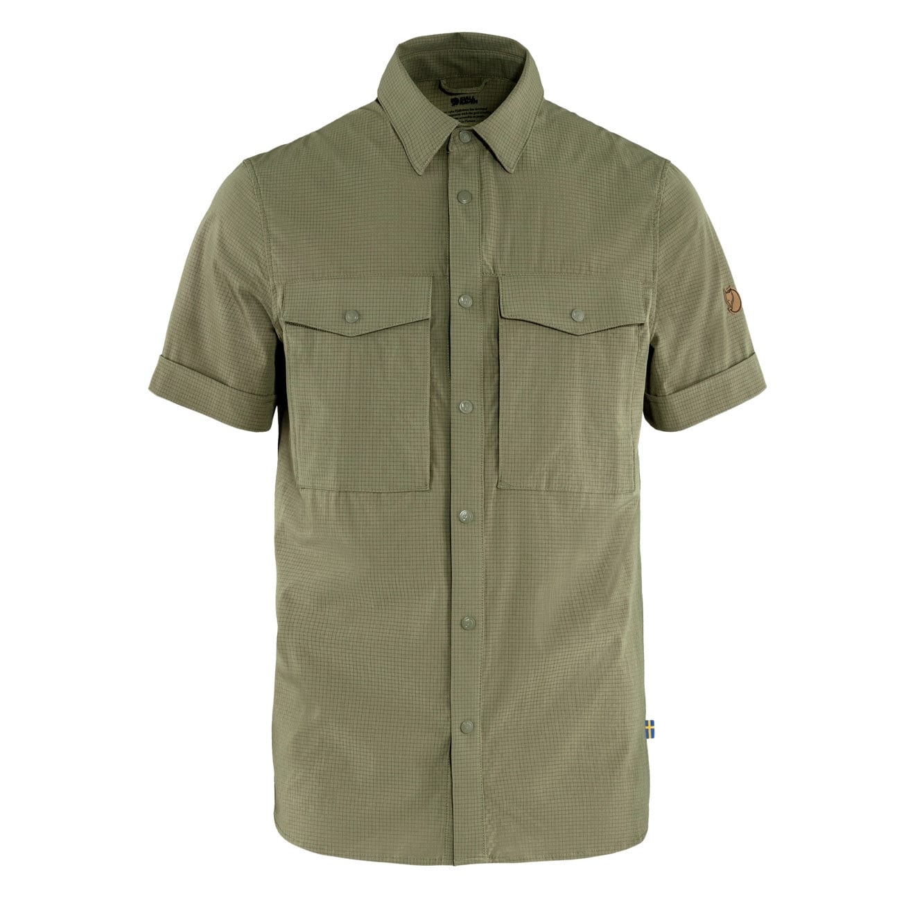 Fjallraven Abisko Trekking Shirt SS Light Olive - The Sporting Lodge