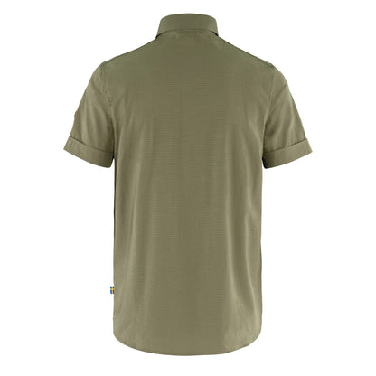 Fjallraven Abisko Trekking Shirt SS Light Olive - The Sporting Lodge