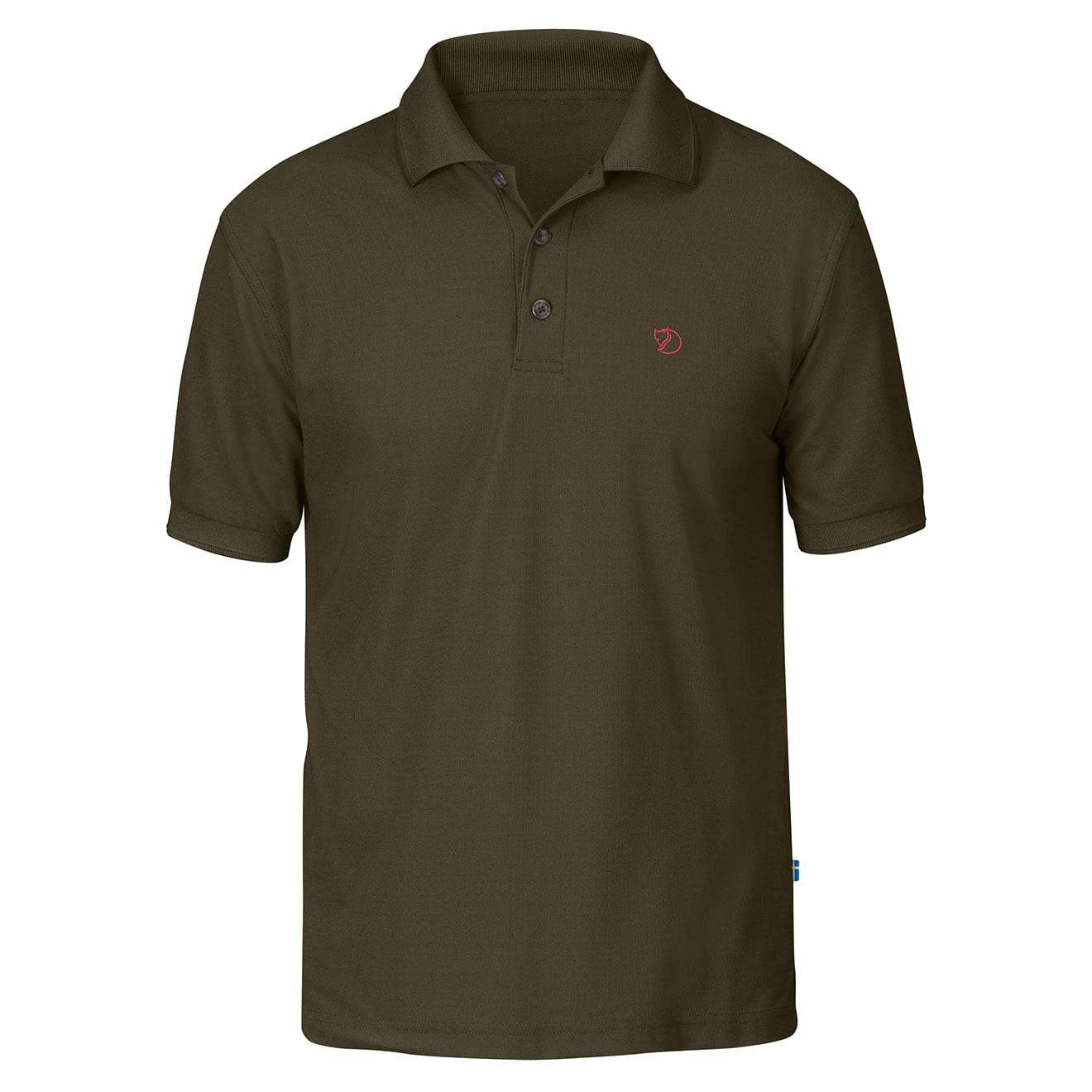 Fjallraven Crowley Pique Shirt Dark Olive - The Sporting Lodge