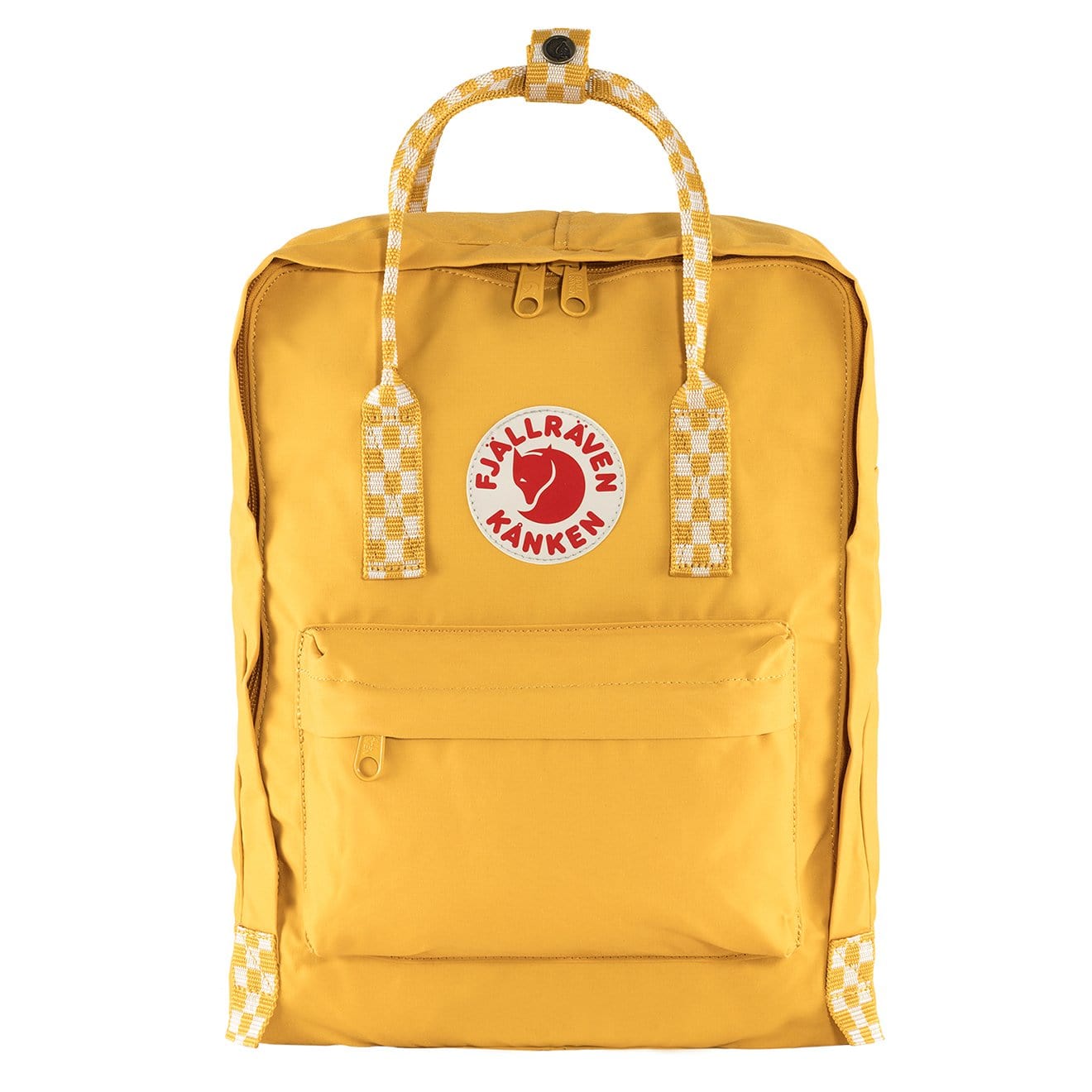 Fjallraven Kanken Classic Ochre Chess Pattern