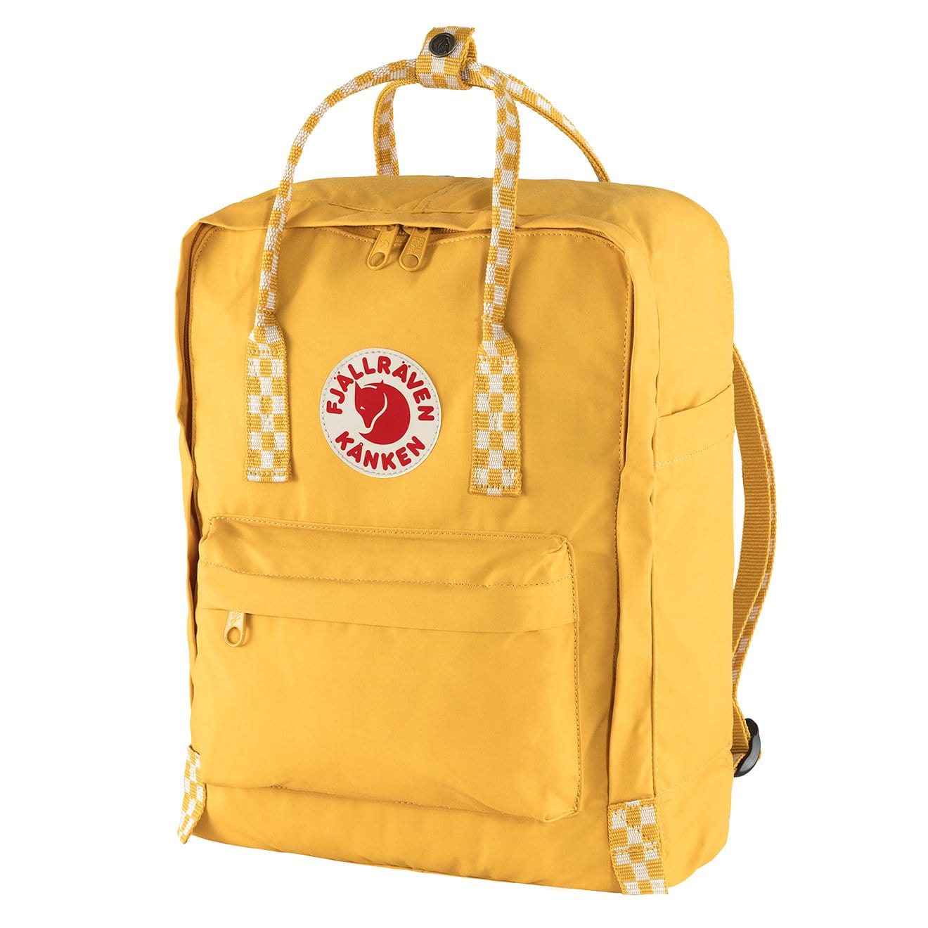 Fjallraven Kanken Classic Ochre Chess Pattern The Sporting Lodge