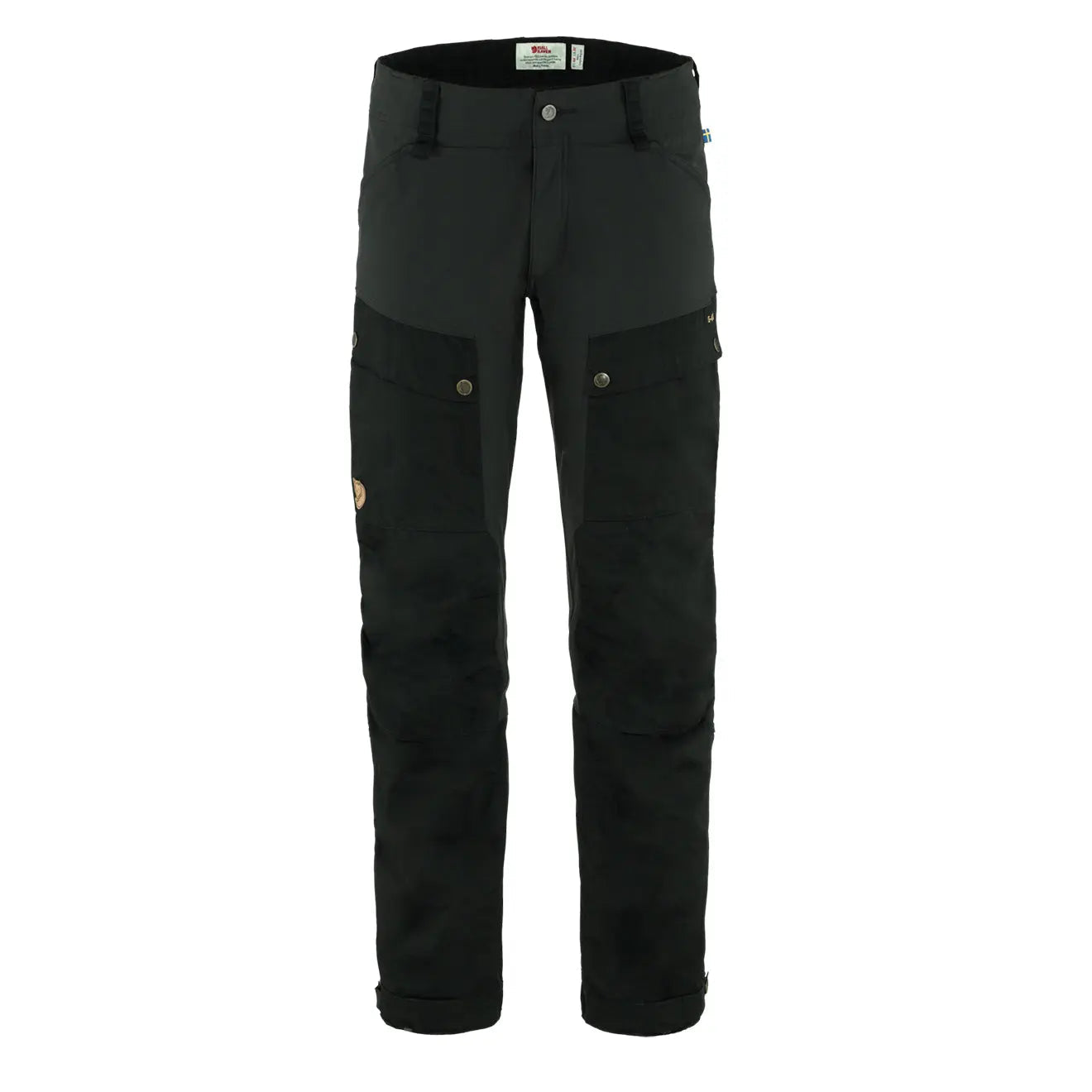 Fjallraven Keb Trousers Reg Leg Black - The Sporting Lodge