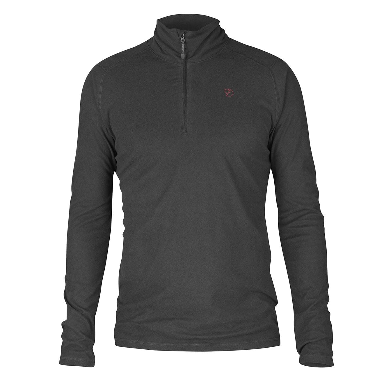 Fjallraven Pine Half Zip Fleece Dark Grey - The Sporting Lodge