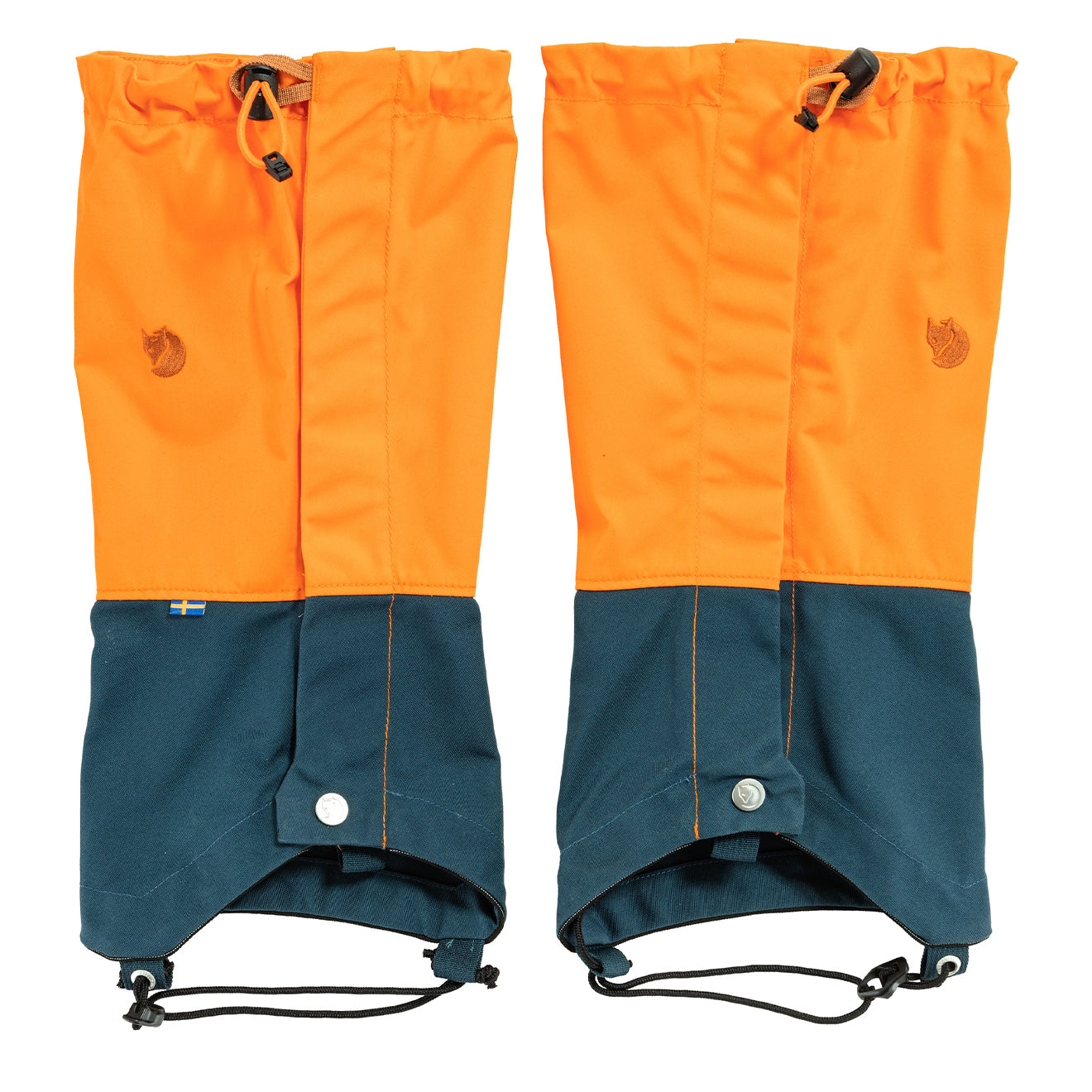 Fjallraven Singi X-Gaiters Field Orange / Mountain Blue - The Sporting Lodge