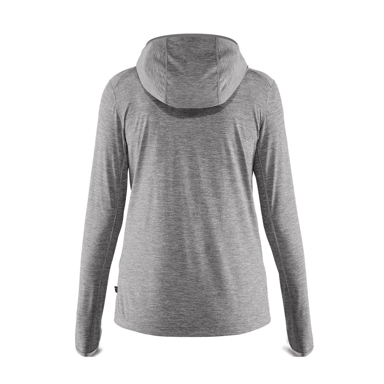 Fjallraven Womens Abisko Sun-Hoodie LS Hooded T-Shirt Shark Grey - The Sporting Lodge