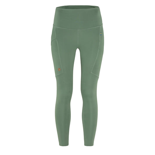 Fjallraven Womens Abisko Tights Patina Green - The Sporting Lodge