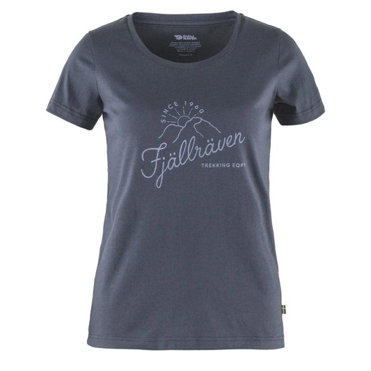 Fjallraven Womens Sunrise T-Shirt Navy