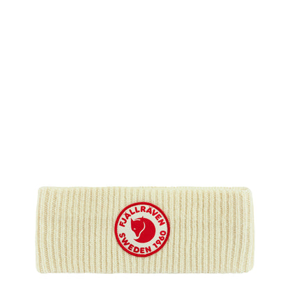 Fjallraven 1960 Logo Headband Chalky White