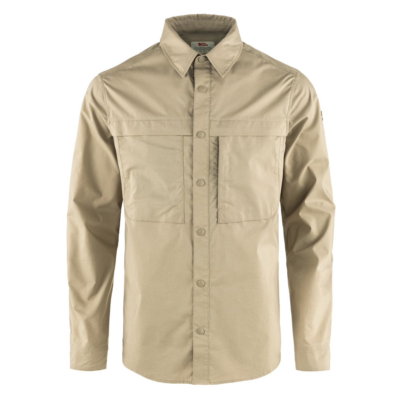 Fjallraven Abisko Trail Shirt LS Fossil - The Sporting Lodge