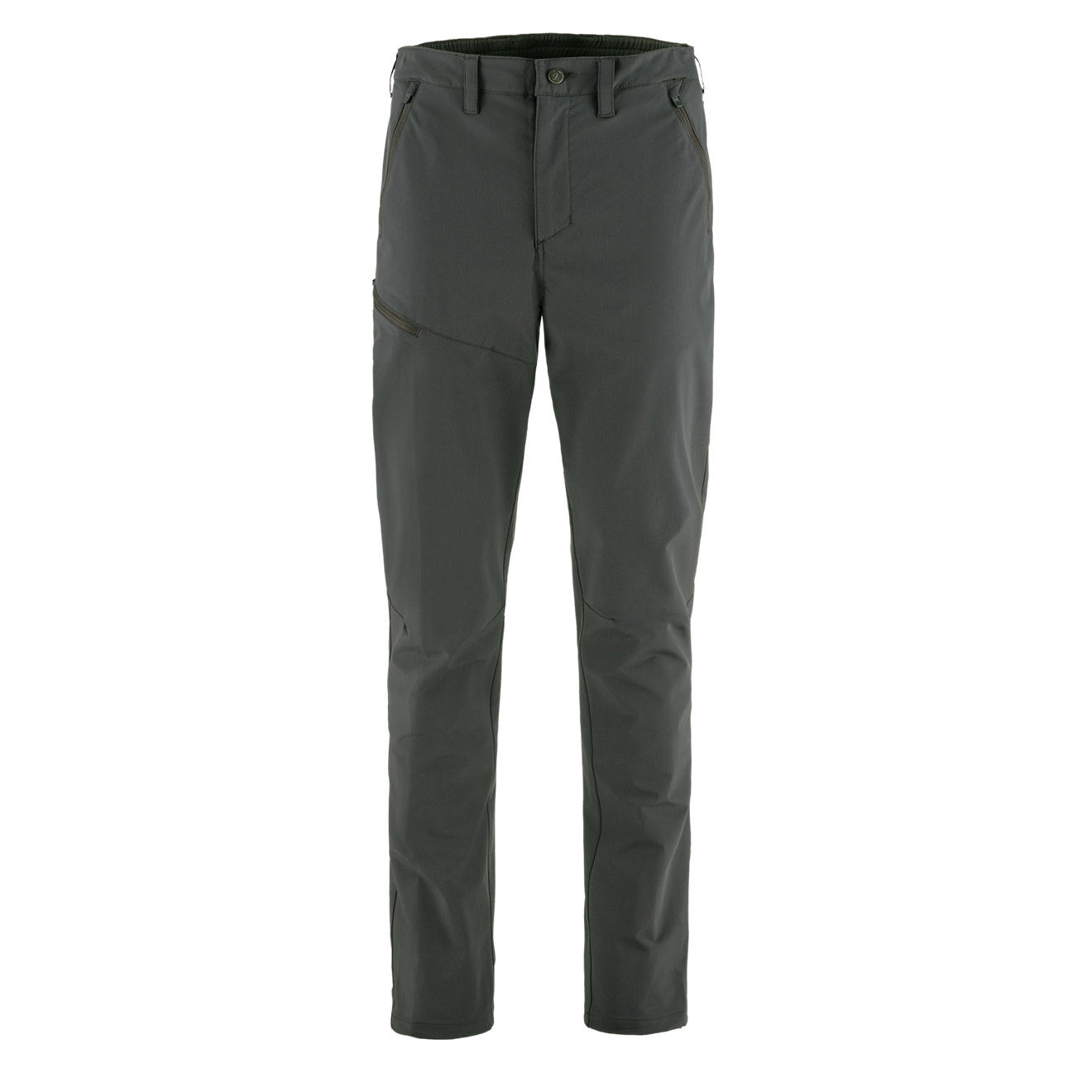 Fjallraven Abisko Trail Stretch Trouser Reg Leg Dark Grey - The Sporting Lodge