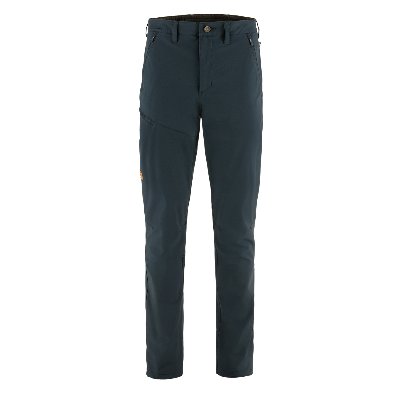 Fjallraven Abisko Trail Stretch Trousers Long Dark Navy - The Sporting Lodge