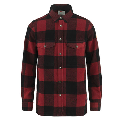 Fjallraven Canada Shirt Red - The Sporting Lodge