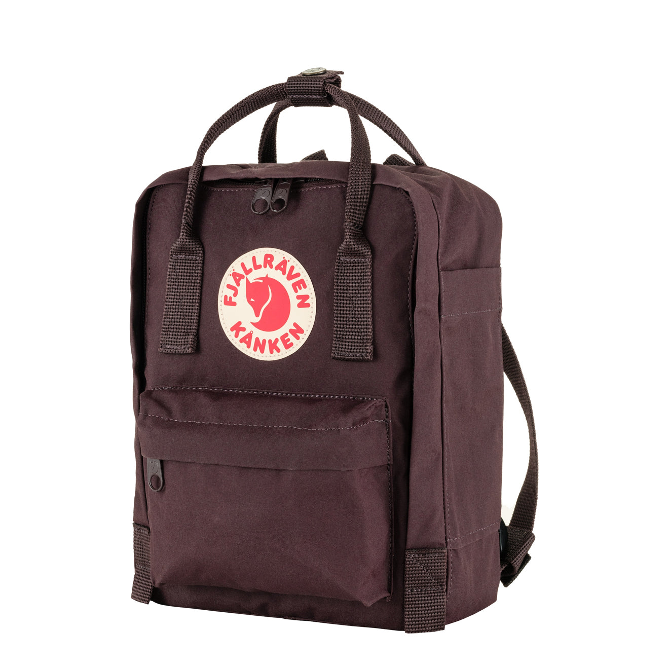 Fjallraven kanken mini black backpack best sale