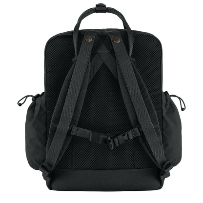 Fjallraven Kanken Outlong Backpack Black - The Sporting Lodge