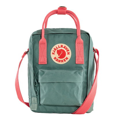 Fjallraven Kanken Sling Cross Body Bag Frost Green / Peach Pink - The Sporting Lodge