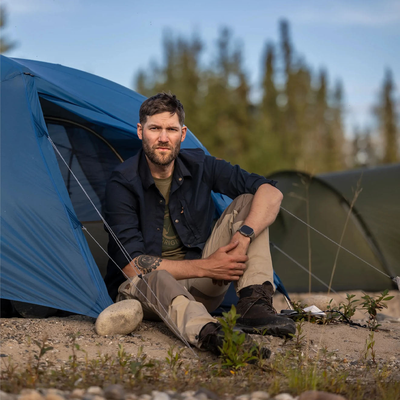 Fjallraven Keb Trekking Shirt LS Dark Navy-Dark Navy