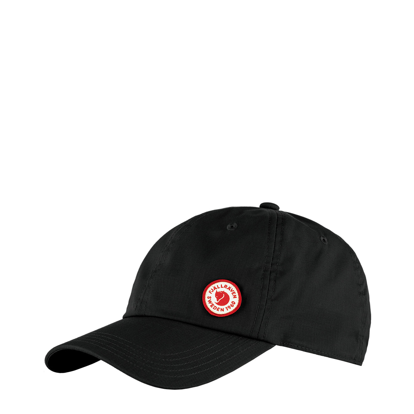 Fjallraven  Logo Cap Black - The Sporting Lodge