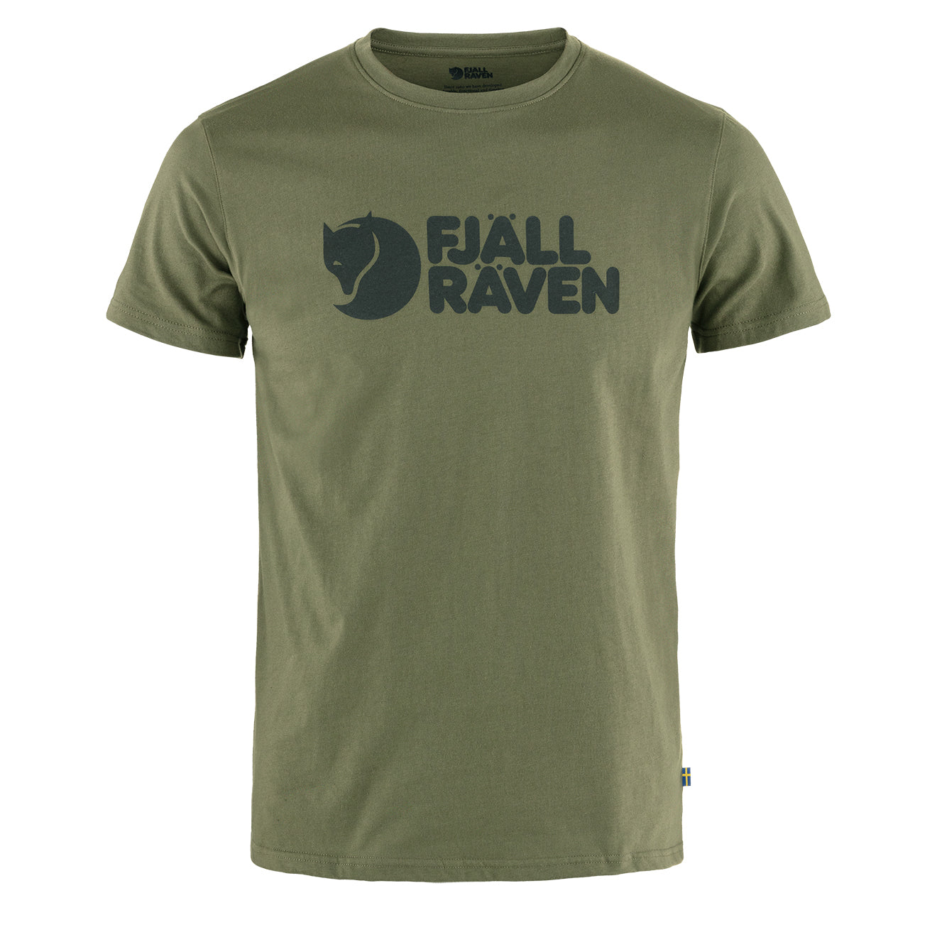 Fjallraven Logo T-Shirt Laurel Green - The Sporting Lodge