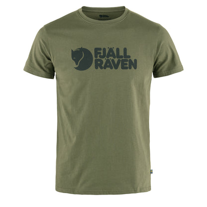 Fjallraven Logo T-Shirt Laurel Green - The Sporting Lodge