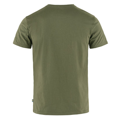 Fjallraven Logo T-Shirt Laurel Green - The Sporting Lodge