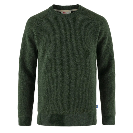 Fjallraven Ovik Rib Sweater Deep Forest - The Sporting Lodge