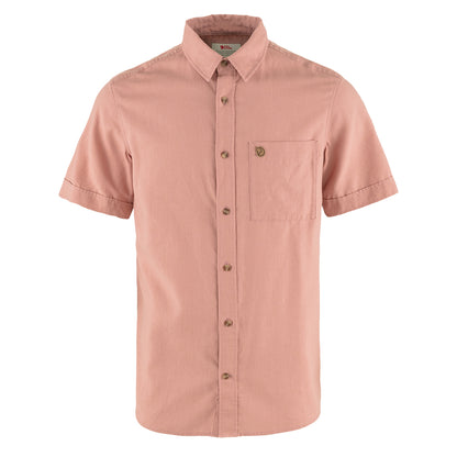 Fjallraven Ovik Travel Shirt SS Dusty Rose - The Sporting Lodge