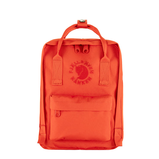 Fjallraven Re-Kanken Mini Backpack Flame Orange - The Sporting Lodge