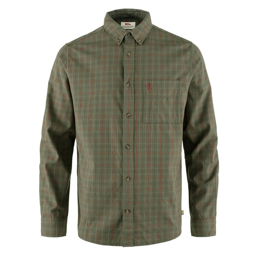 Fjallraven Sormland Lite Flannel Shirt Laurel Green / Light Olive - The Sporting Lodge