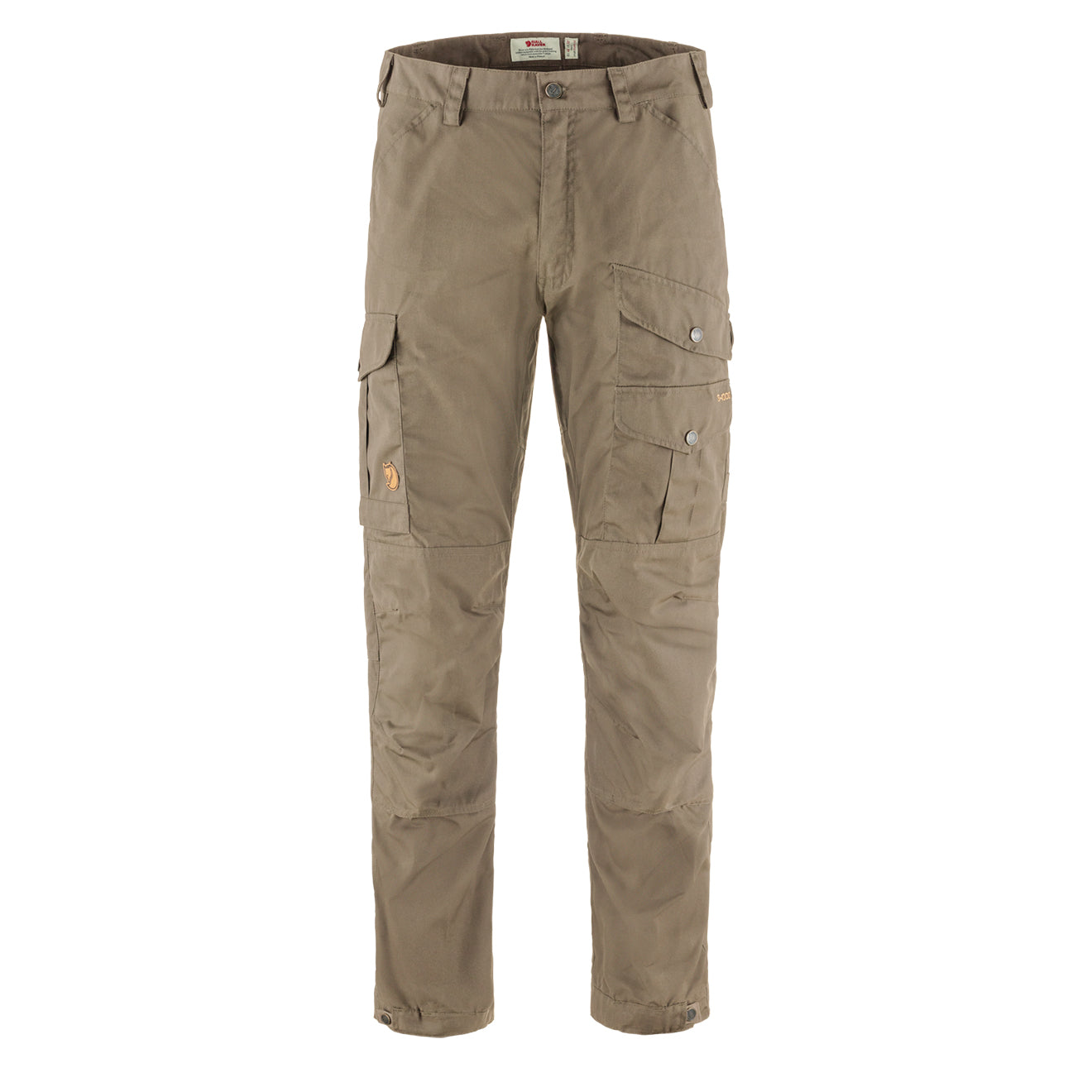 Fjallraven Vidda Pro Reg Leg Trousers Suede Brown - The Sporting Lodge