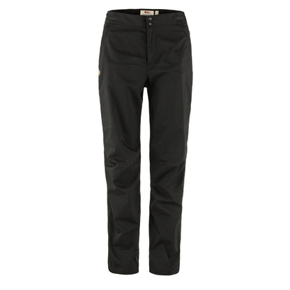 Fjallraven Womens Abisko Hike Trousers Short Leg Black