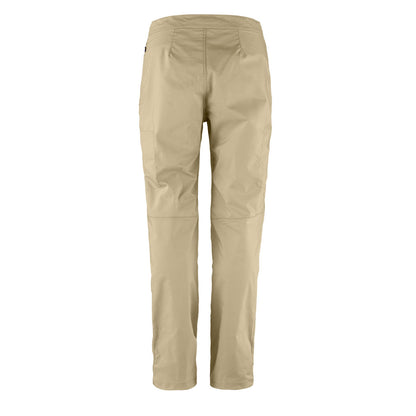 Fjallraven Womens Abisko Hike Trousers Short Leg Fossil - The Sporting Lodge