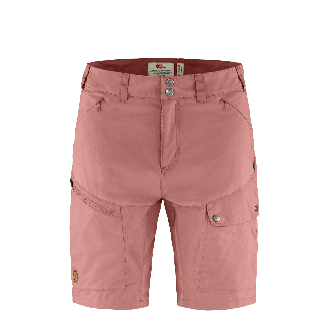 Fjallraven Womens Abisko Midsummer Shorts Dusty Rose - The Sporting Lodge