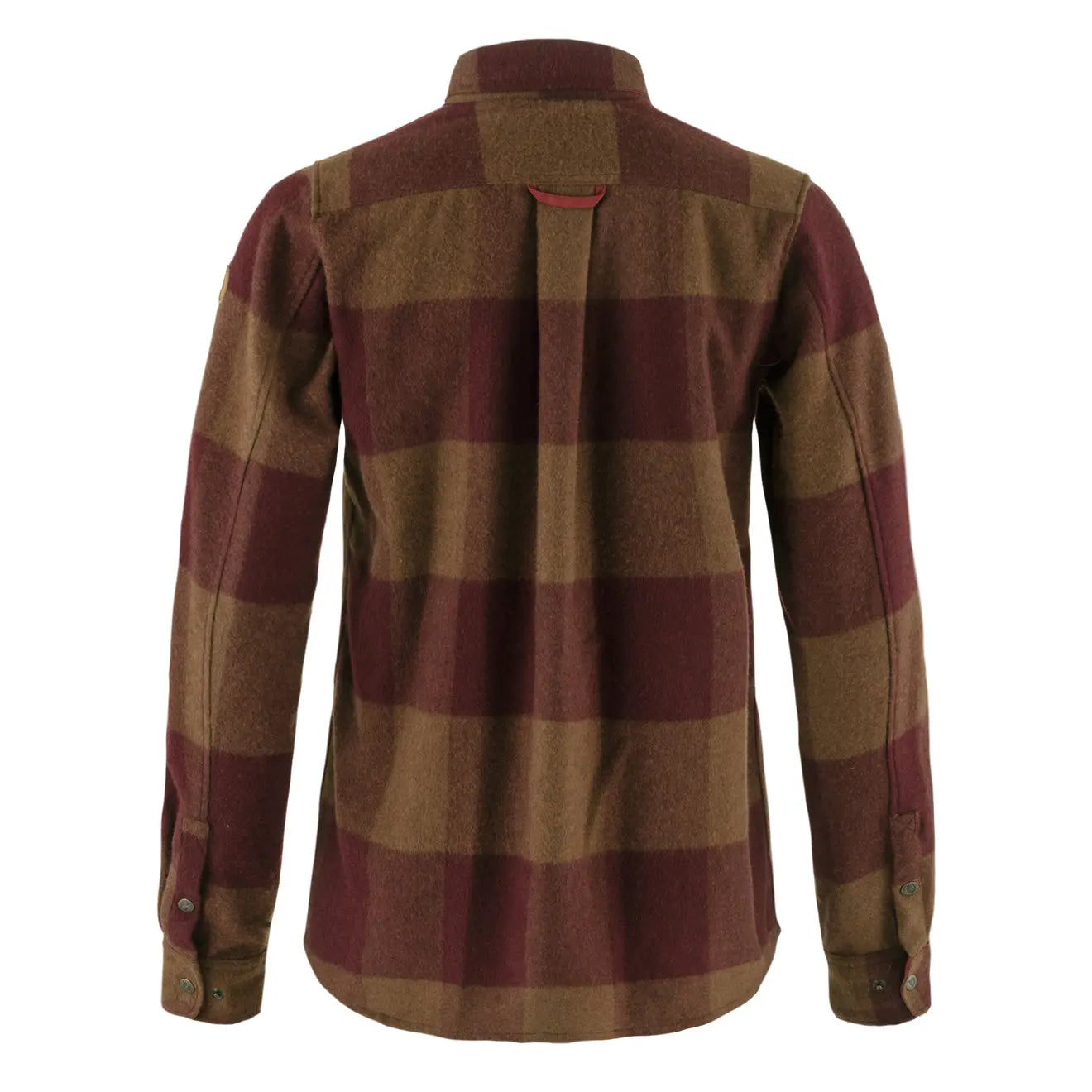 Fjallraven Womens Canada Shirt Autumn Leaf / Bordeaux Red - The Sporting Lodge