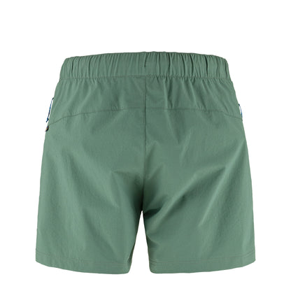 Fjallraven Womens High Coast Relaxed Shorts Patina Green - The Sporting Lodge