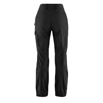 Fjallraven Womens Kaipak Curved Trousers Black