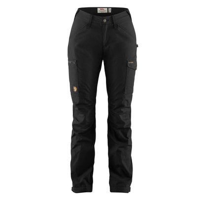 Fjallraven Womens Kaipak Curved Trousers Black